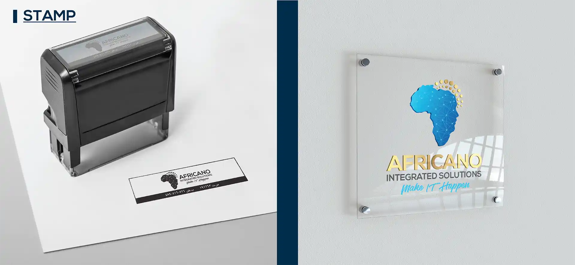 تصميم هوية بصرية لشركة أفريكانو تصميم هوية بصرية، تصميم جرافيك، تصميم علامة تجارية