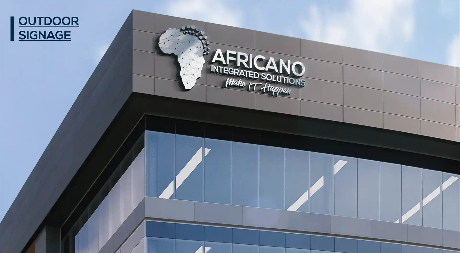 تصميم هوية بصرية لشركة أفريكانو تصميم هوية بصرية، تصميم جرافيك، تصميم علامة تجارية