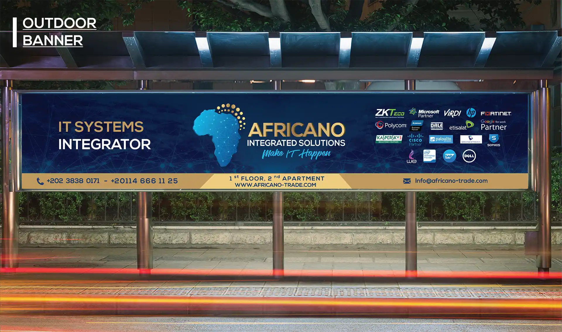 تصميم هوية بصرية لشركة أفريكانو تصميم هوية بصرية، تصميم جرافيك، تصميم علامة تجارية