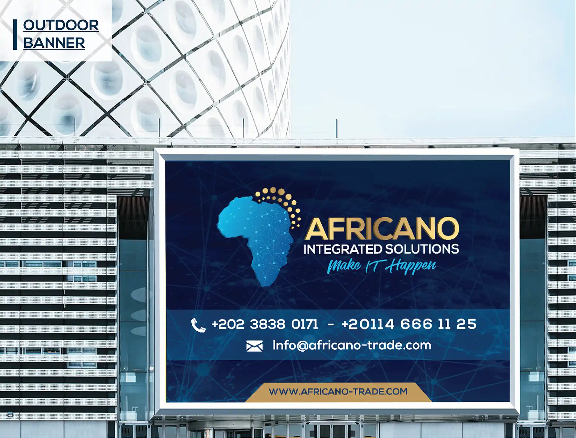 تصميم هوية بصرية لشركة أفريكانو تصميم هوية بصرية، تصميم جرافيك، تصميم علامة تجارية