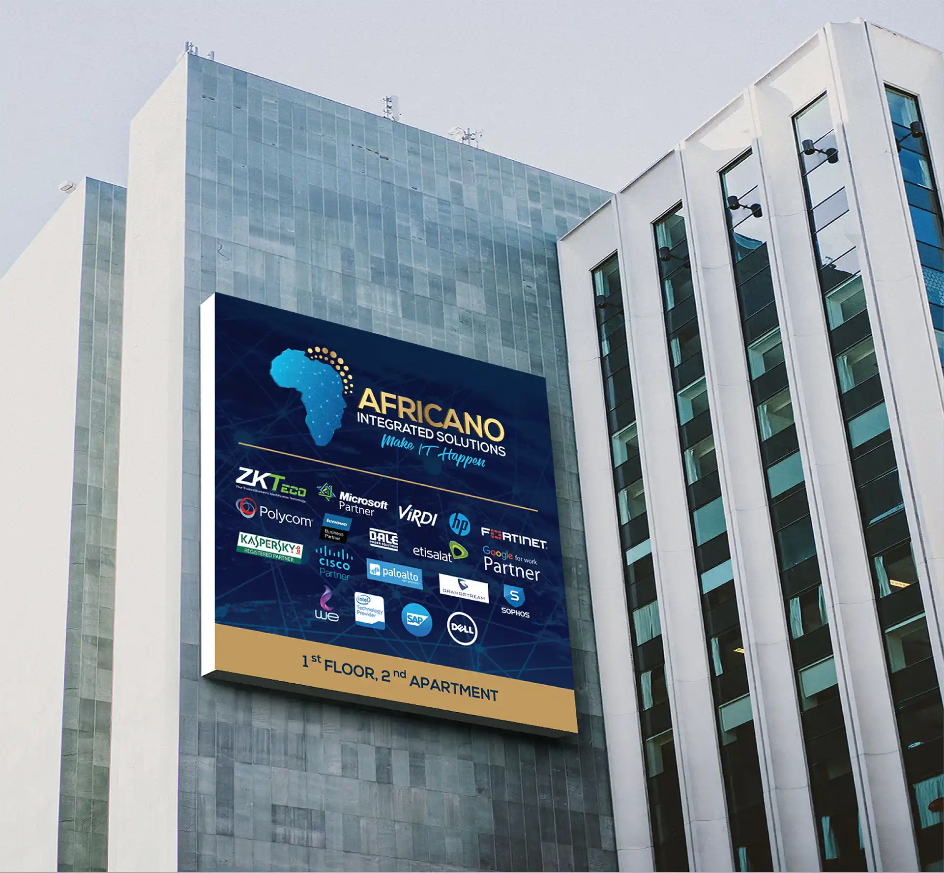 تصميم هوية بصرية لشركة أفريكانو تصميم هوية بصرية، تصميم جرافيك، تصميم علامة تجارية