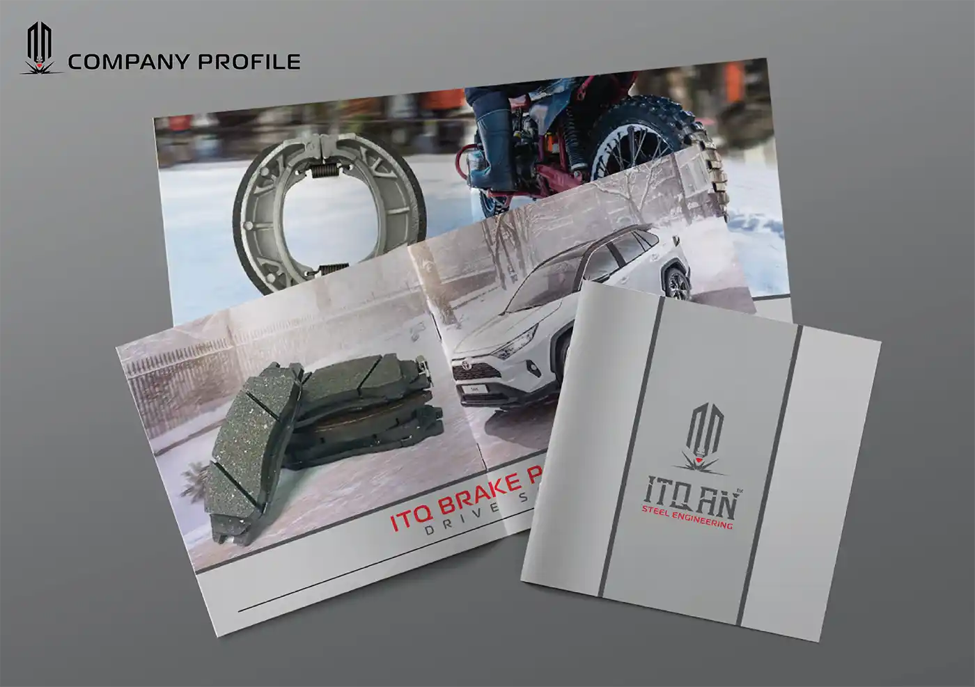 Itqan_Steel-Brand,Logo,شعار هوية بصرية