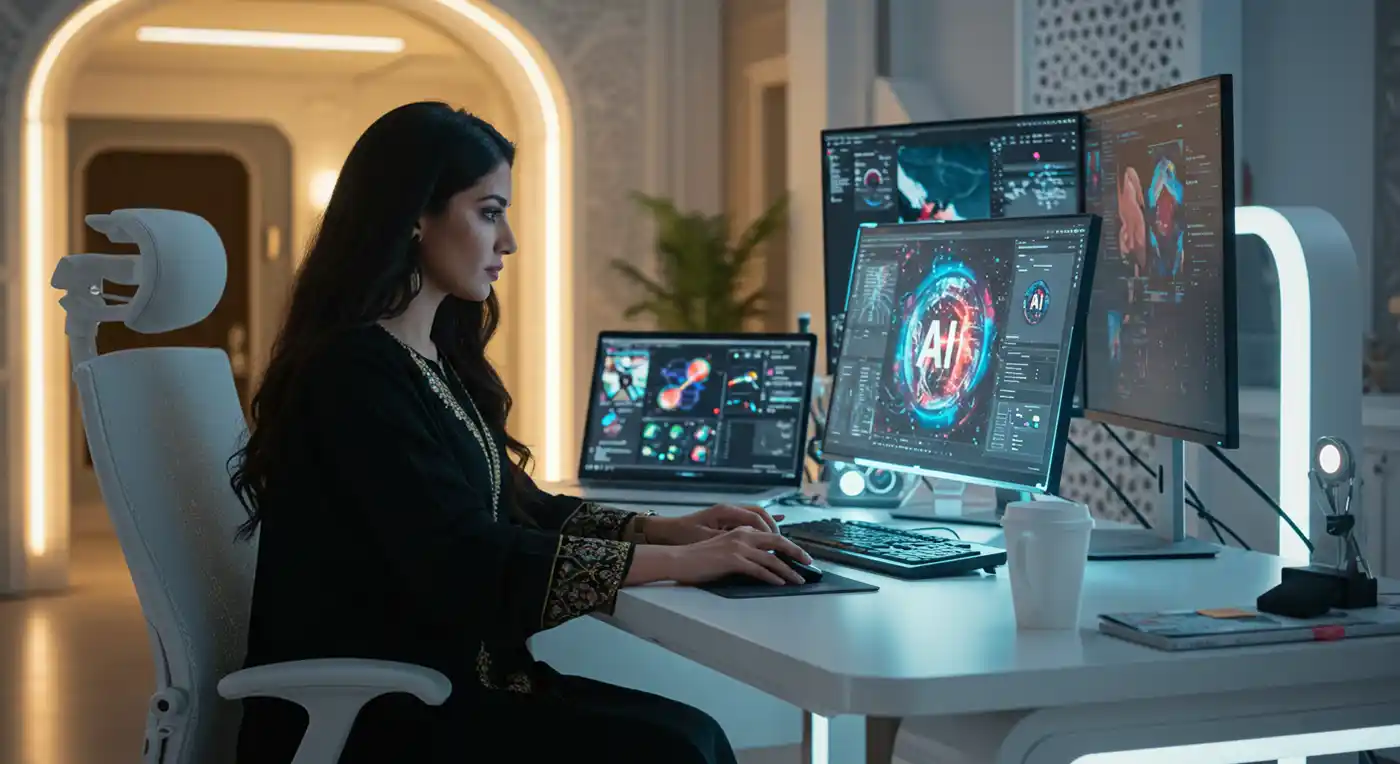 كيف يغير الذكاء الاصطناعي التصميم الجرافيكي؟