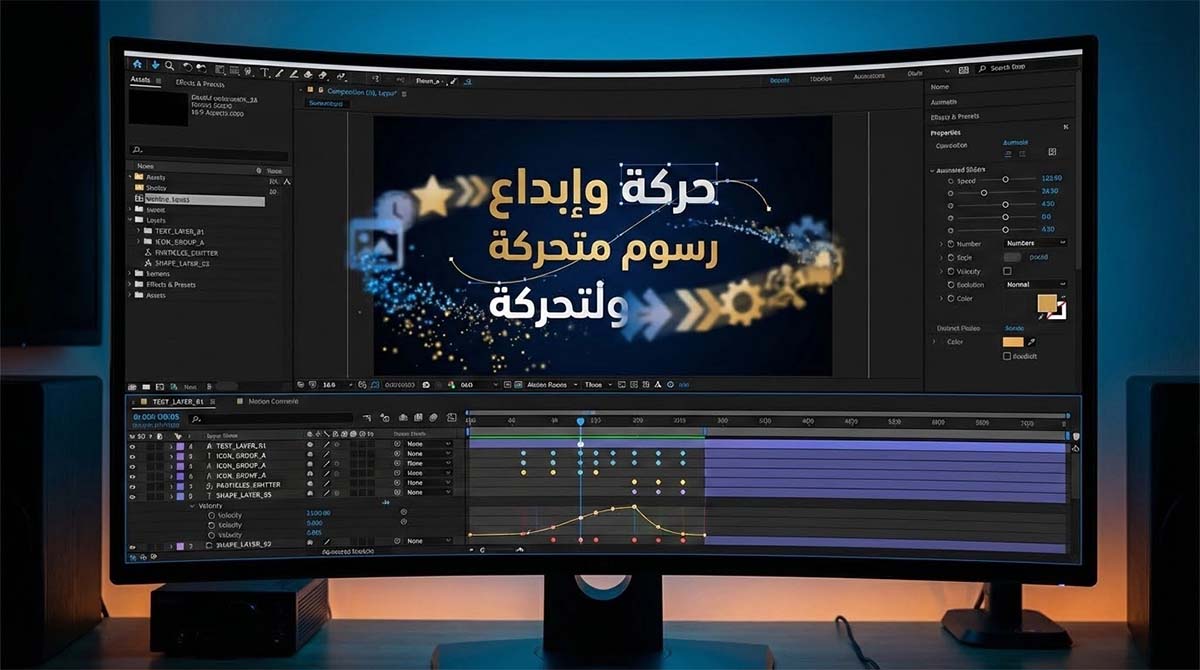 الموشن جرافيك والأنيميشن