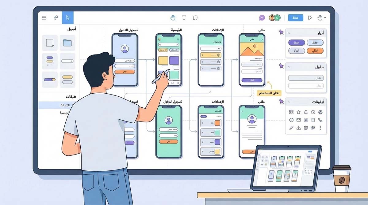 تصميم واجهات المستخدم UI/UX