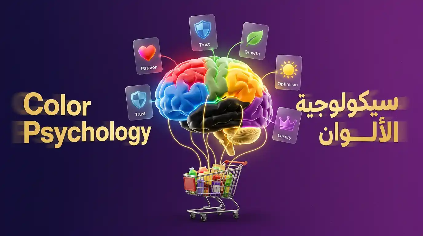 دليل شامل عن سيكولوجية الألوان بالتسويق والدعاية والإعلان بـ 2025 وتأثير الألوان على قرارات الشراء