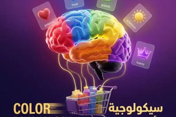 سيكولوجية الألوان بالتسويق – كيف لون واحد ممكن يزيد مبيعاتك 80%؟