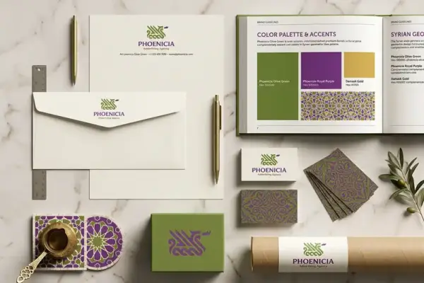 كيف تبني هوية بصرية قوية لمشروعك بسوريا – دليل شامل