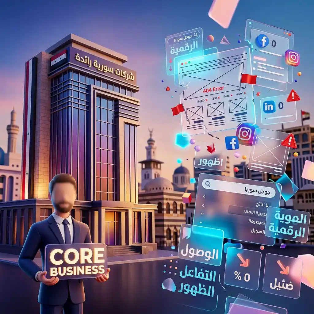 شركة تملك خدمات قوية لكن حضورها الرقمي غير مكتمل عبر الموقع والسوشال ميديا ومحركات البحث