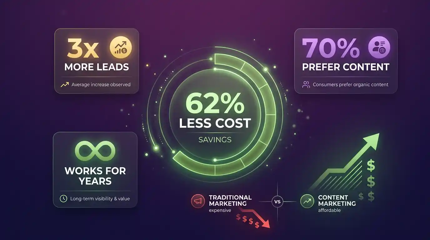 إحصائيات وأرقام تثبت أهمية التسويق بالمحتوى للمشاريع بسوريا بـ 2025 مع مقارنة بالتسويق التقليدي