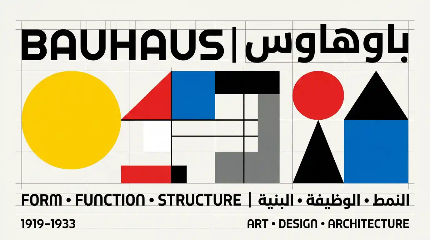 ساعة فاخرة بتصميم باوهاوس وظيفي بألوان فينيقيا الأساسية