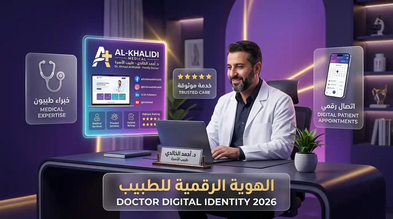 تسويق طبي للطبيب في سوريا – بناء الهوية الرقمية وpersonal branding 2026