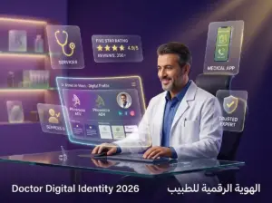 الهوية الرقمية للطبيب الناجح: دليلك إلى تسويق طبي احترافي 2026 - مدونة فينيقيا للتسويق الرقمي