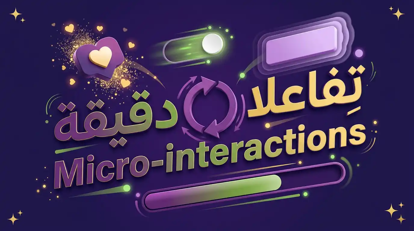 التفاعلات الدقيقة Micro-interactions بتصميم المواقع – ترند 2026