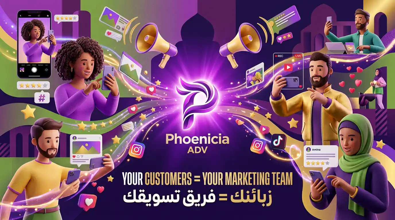 محتوى المستخدمين UGC - زبائنك يسوقولك