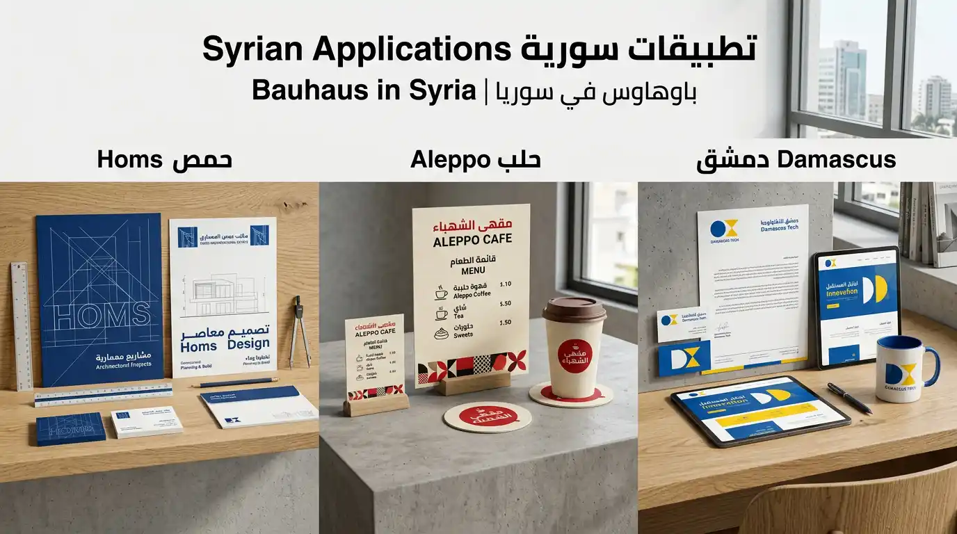 أمثلة تطبيقية للباوهاوس في مشاريع سورية معاصرة