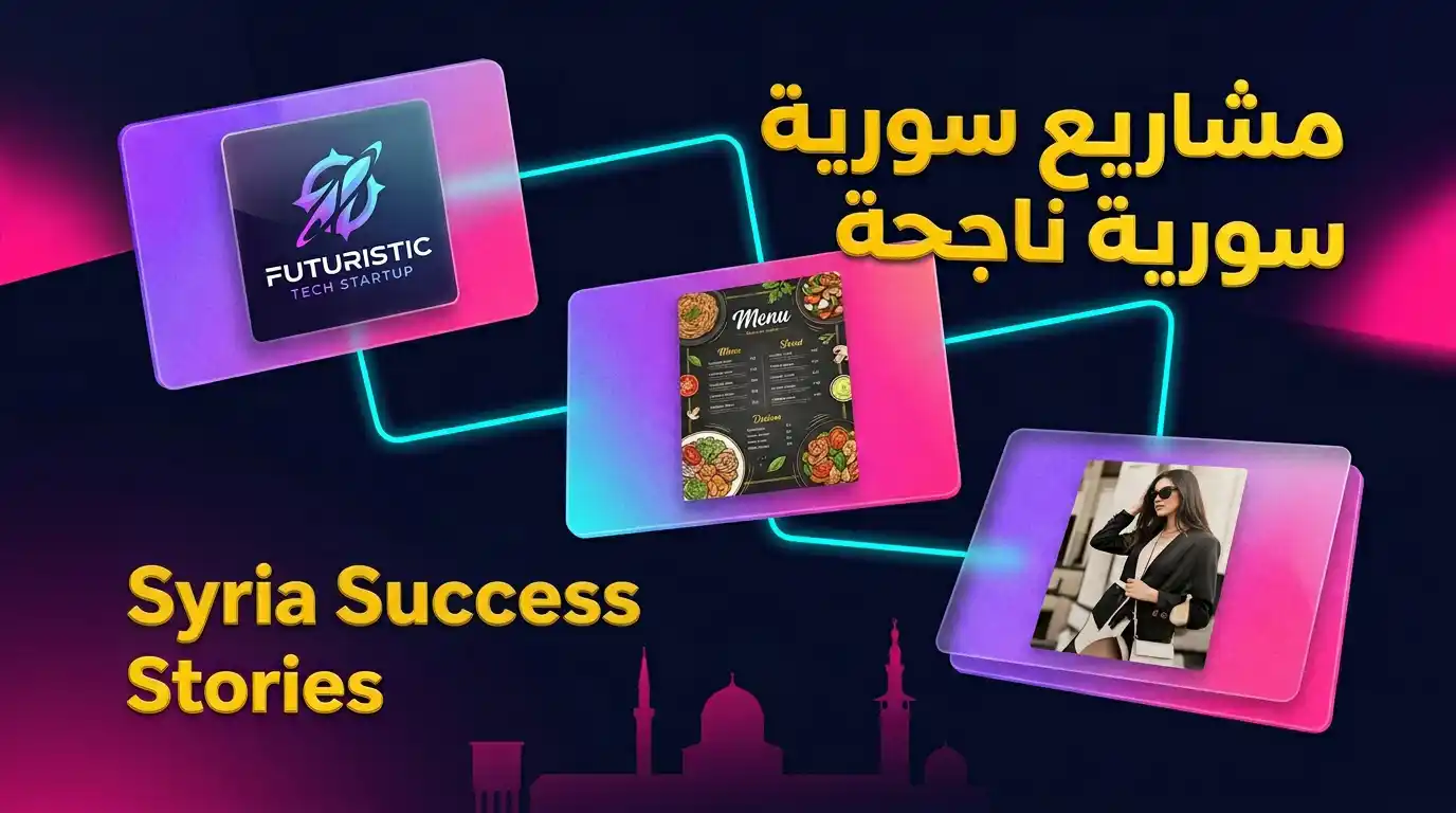 نماذج من مشاريع سورية استخدمت ستايلات الذكاء الاصطناعي