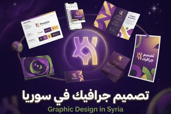 تصميم جرافيك في سوريا: الدليل الشامل لبناء حضور بصري يعزّز ثقة عملائك