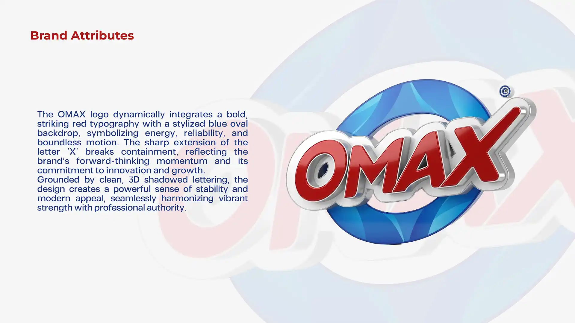 طباعة ستيكر منتجات Omax - Omax Product Sticker Printing