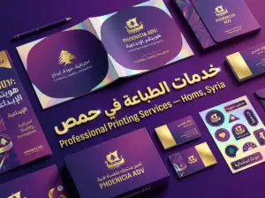 خدمات الطباعة في حمص – تصميم وتغليف احترافي حسب الطلب - مدونة فينيقيا للتسويق الرقمي