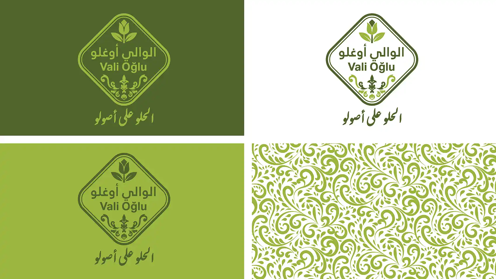 استخدامات الشعار على خلفيات الهوية البصرية