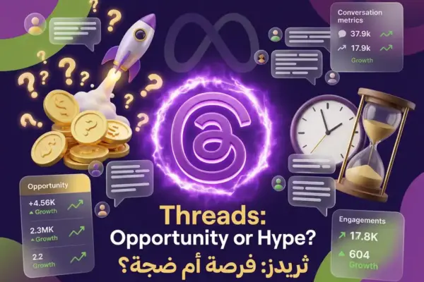 محمي: ثريدز (Threads) من ميتا – فرصة تسويقية جديدة ولا مضيعة وقت؟