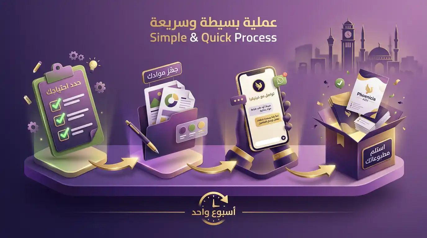 خطوات طلب مطبوعات من فينيقيا لمراكز الطب البديل في حمص