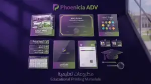 دليل الطباعة للمعاهد والمراكز التعليمية في حمص 2026 – كيف تخلي معهدك يبين بروفيشنال من أول كتيب؟ - Phoenicia