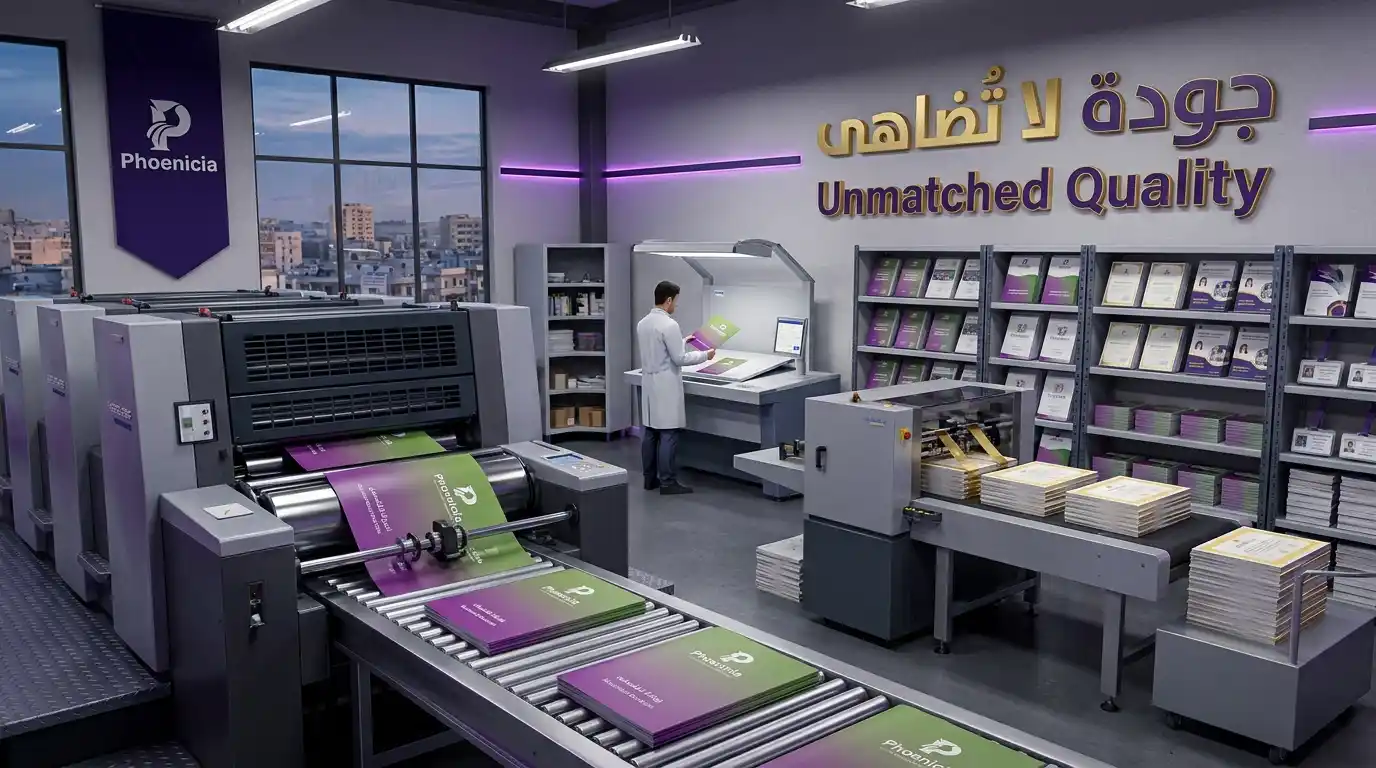 مطبعة فينيقيا تطبع مطبوعات تعليمية بجودة احترافية في حمص