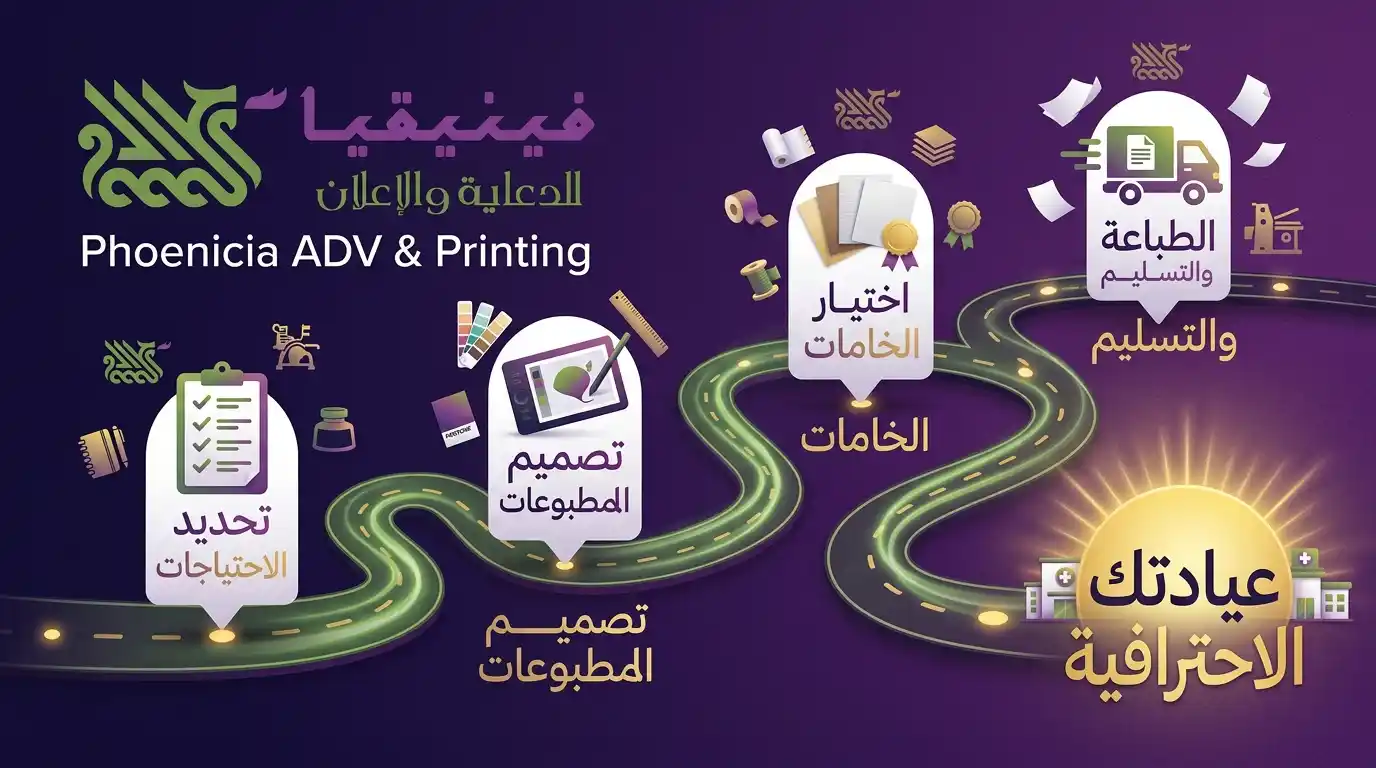خطوات طلب مطبوعات العيادات من فينيقيا حمص – 4 خطوات