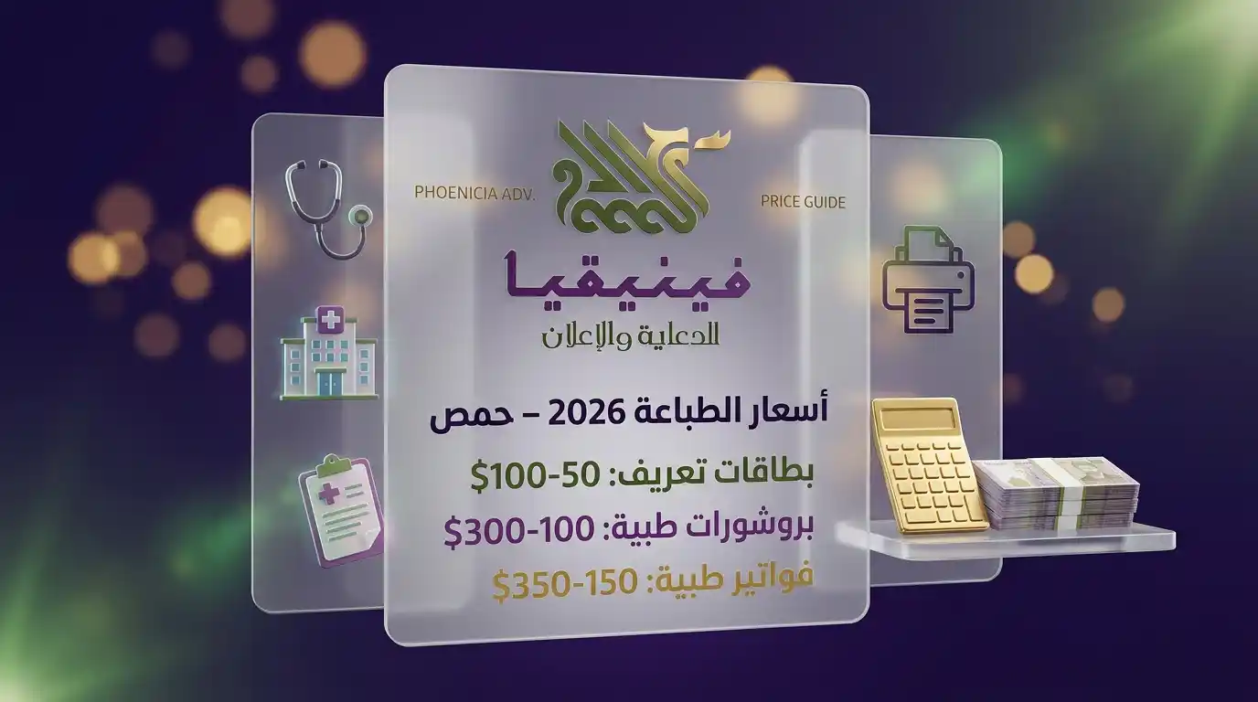 أسعار طباعة المطبوعات الطبية في حمص 2026 – جدول تكاليف واضح