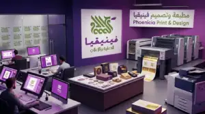 مطبعة تصميم في حمص 2026: ليش الجمع بين التصميم والطباعة بنفس المكان هو الخيار الأذكى لمشروعك؟ - Phoenicia