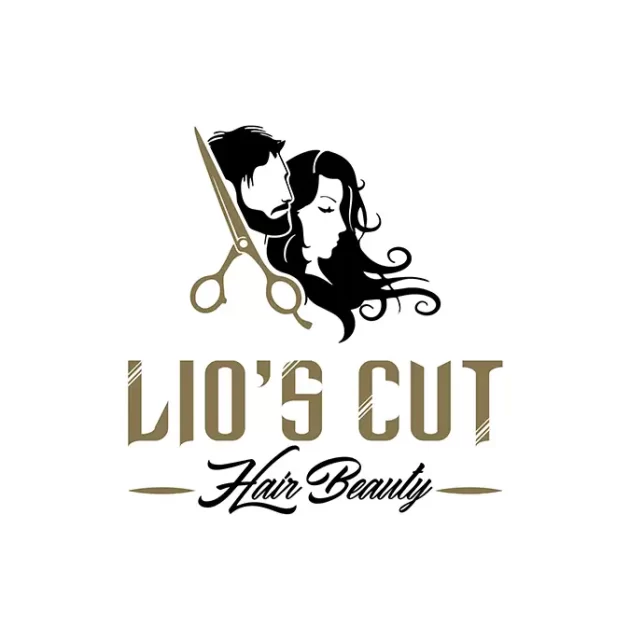 Lio’s Cut | صالون ليو , Brand, Logo, Branding, لوجو، شعار، براند، هوية بصرية